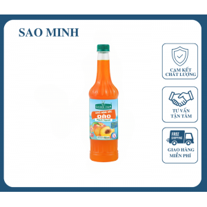 Syrup Golden farm Đậm Đặc Đào 700ml